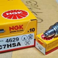 NGK SPARK PLUG C7HSA/C6 SHORT THREAD WAVE110/XRM110 4629 image