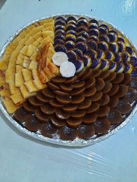 Trio Casava Cake Sapin Sapin and Kutsenta Image