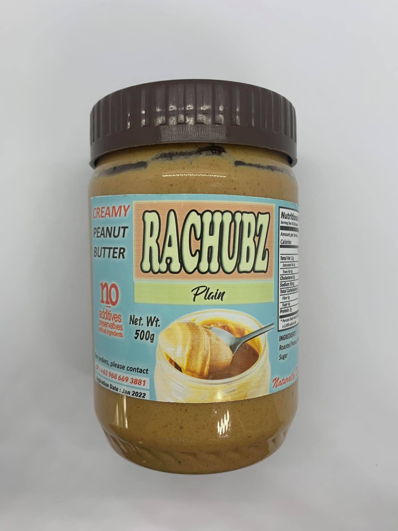 Rachubz Peanut Butter Spread 500g - Original image