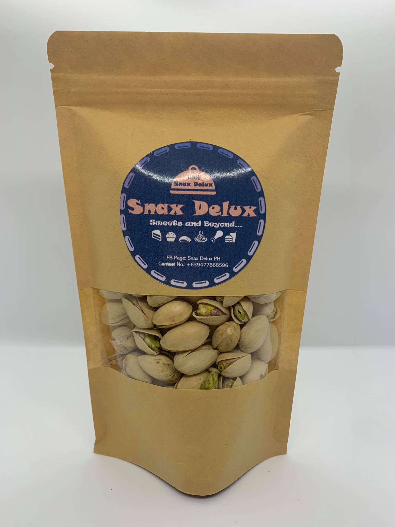 Snax Delux Roasted Pistachios 150g image