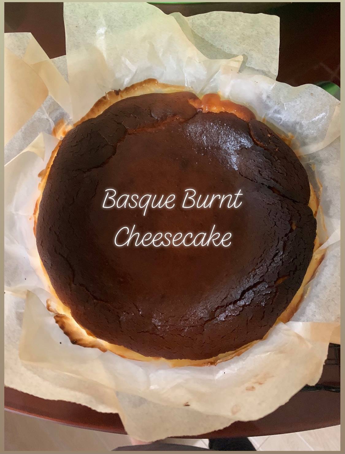 Snax Delux Basque Burnt Cheesecake 8-in. cake image