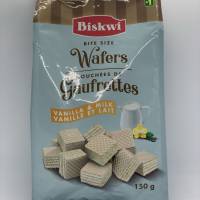 Biskwi Wafers Vanilla & Milk 150g image