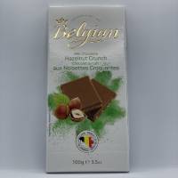 Belgian Milk Chocolate Hazelnut Crunch 100g image