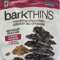 Barkthins Snacking Chocolate Dark Chocolate Almond 482g image