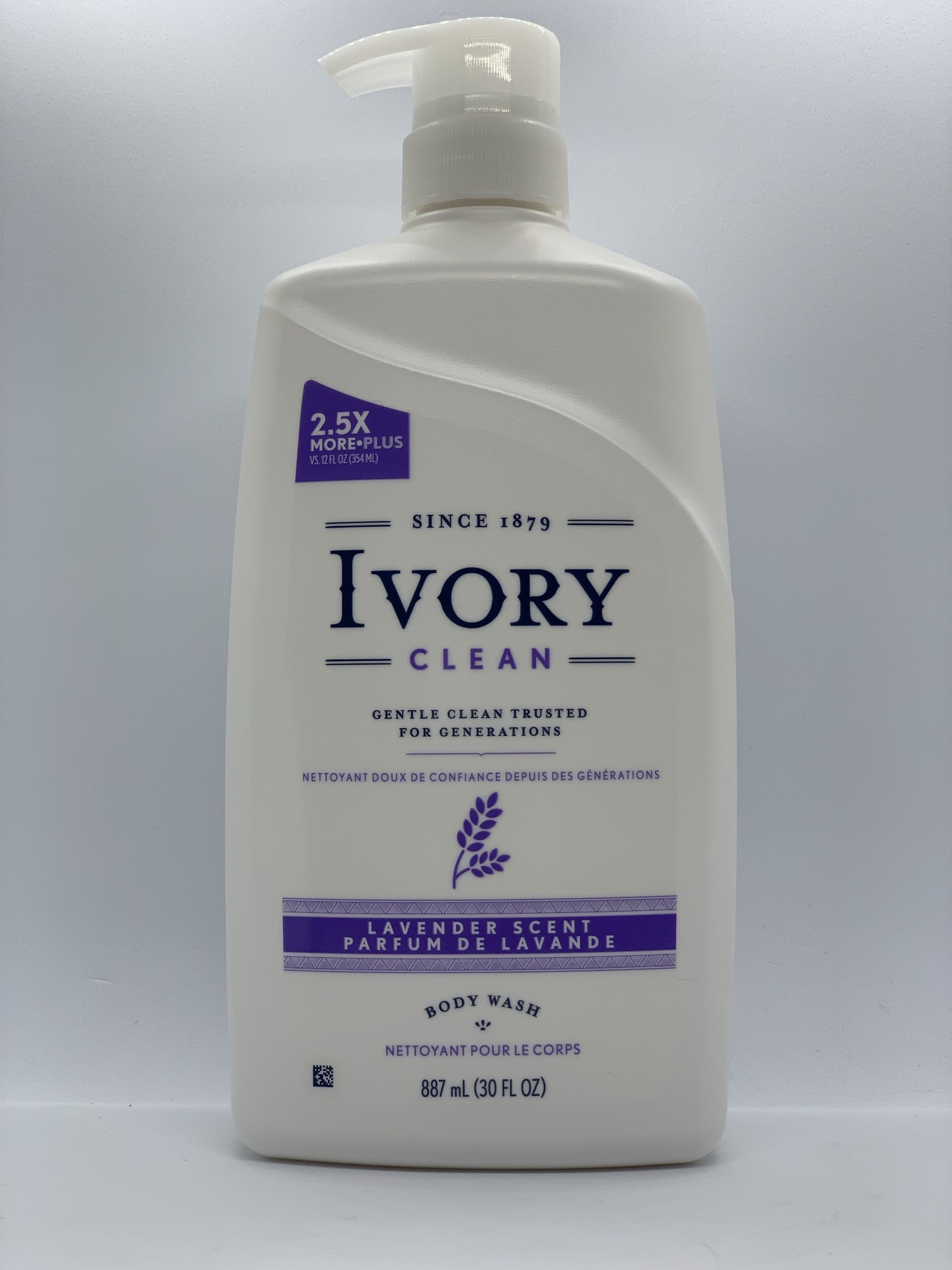 Ivory Clean Water Lavander Scent Body Wash 887mL image