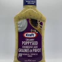 Kraft Creamy Poppyseed Dressing 475mL image
