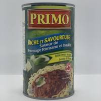 Primo Thick and Zesty Romano Cheese and Basil Pasta Sauce 680mL image