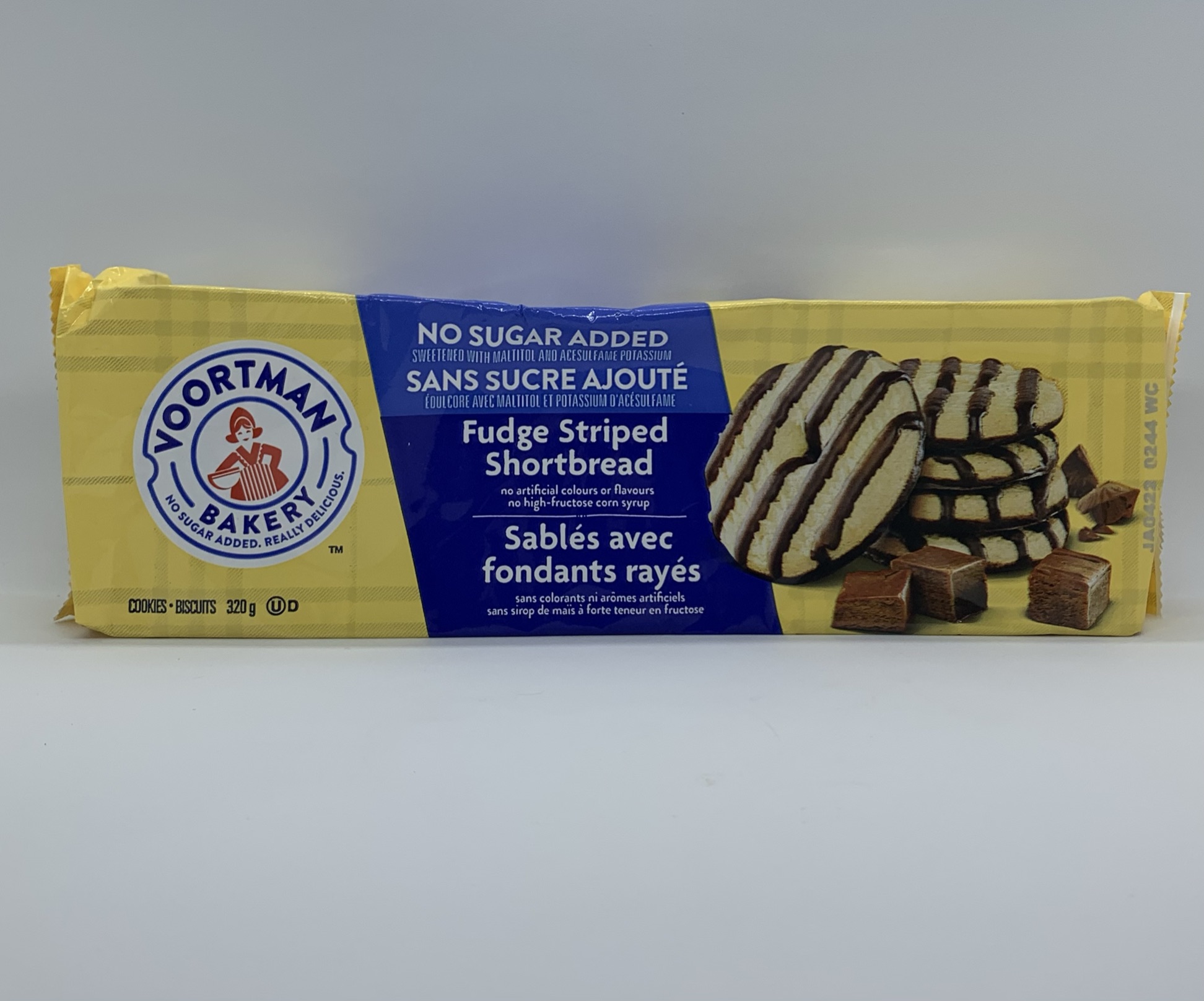 Voortman Bakery Fudge Striped Shortbread 320g image