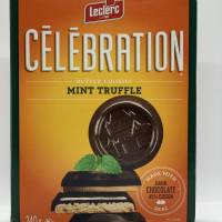 Leclerc Celebration Mint Truffle Butter Cookies 240g image