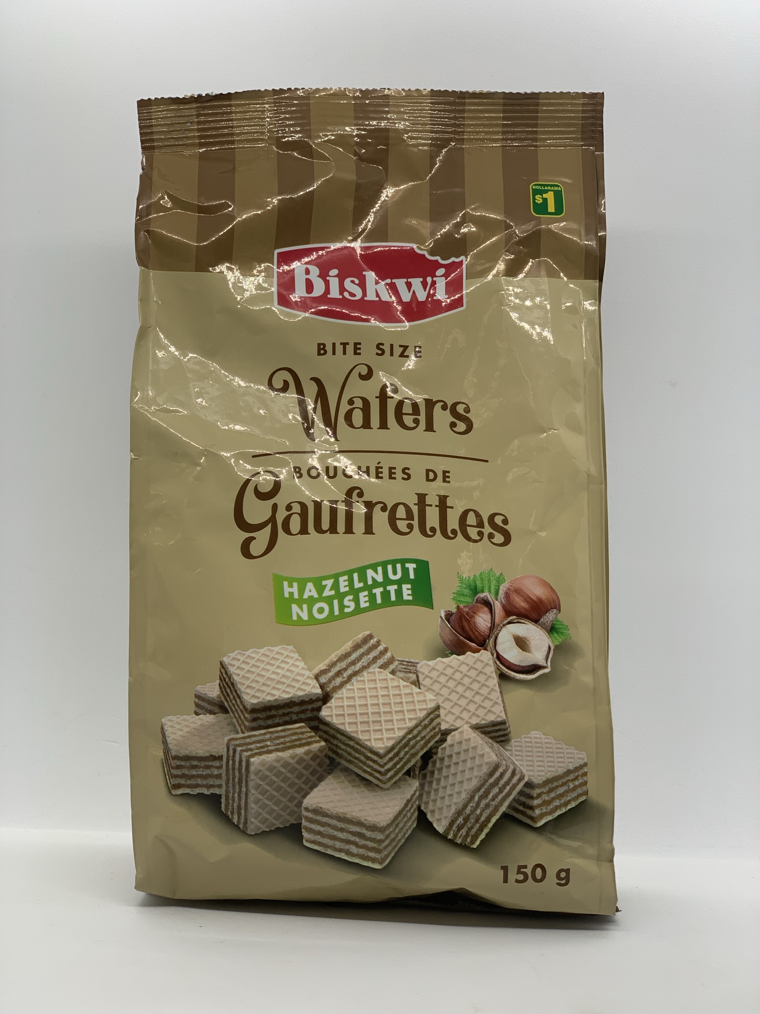 Biskwi Wafers Hazelnut 150g Image