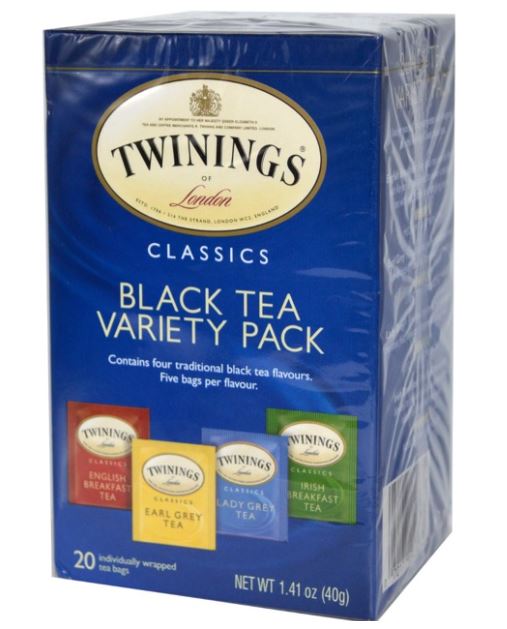 Twinings Variety Pack (4 flavors, 5 bags each) image