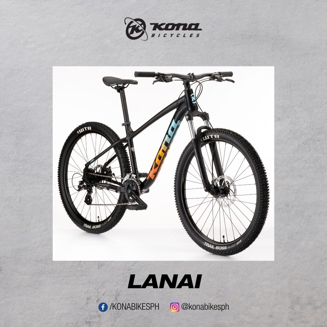 LANAI 27.5X14.5 SM 16SP Satin Black w/ Gloss Tropicana Fade Decals KONA 2022 image