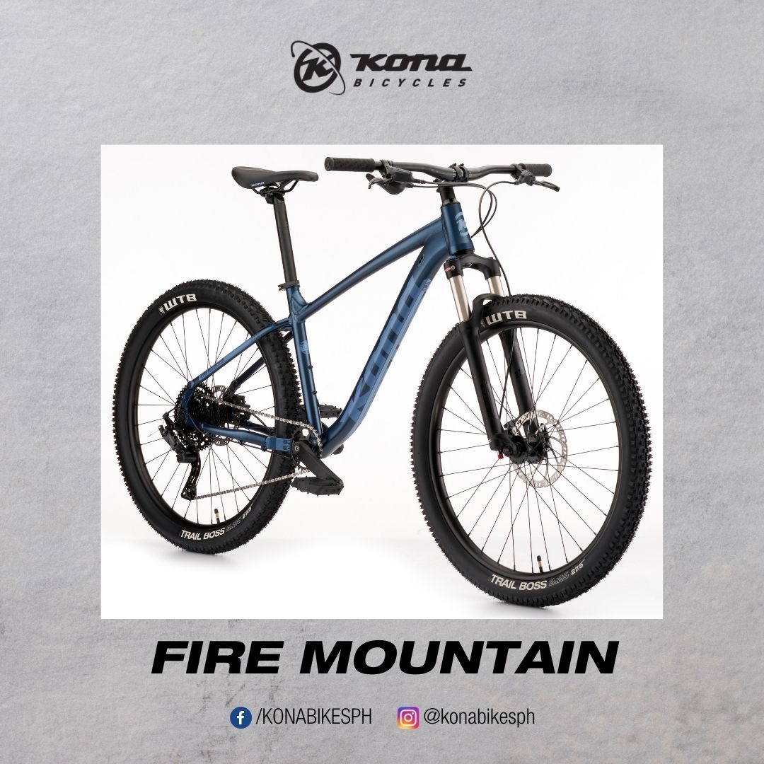 FIRE MOUNTAIN MD 27.5X16.5 Satin Metallic Gose Blue w/ Blue-Gray Decals KONA 2022  image