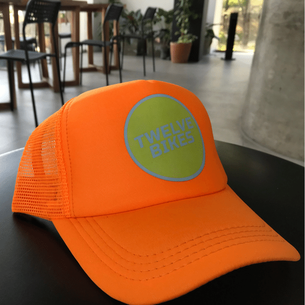 TWELVEBIKES CAP ORANGE image