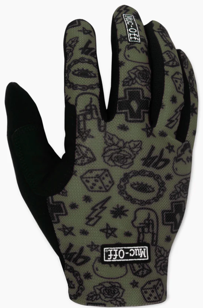MUCOFF LTWT RIDER MESH GLOVES GR LG image