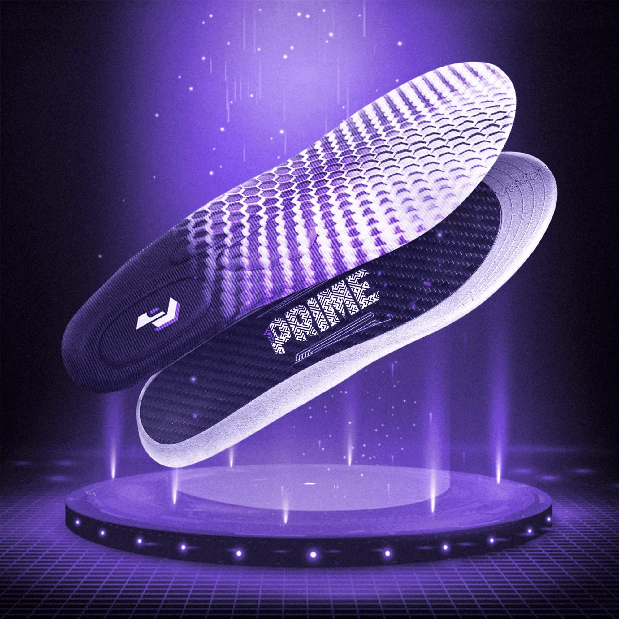 PRIME CARBON FIBER INSOLES SIZE (42-46) EU Image