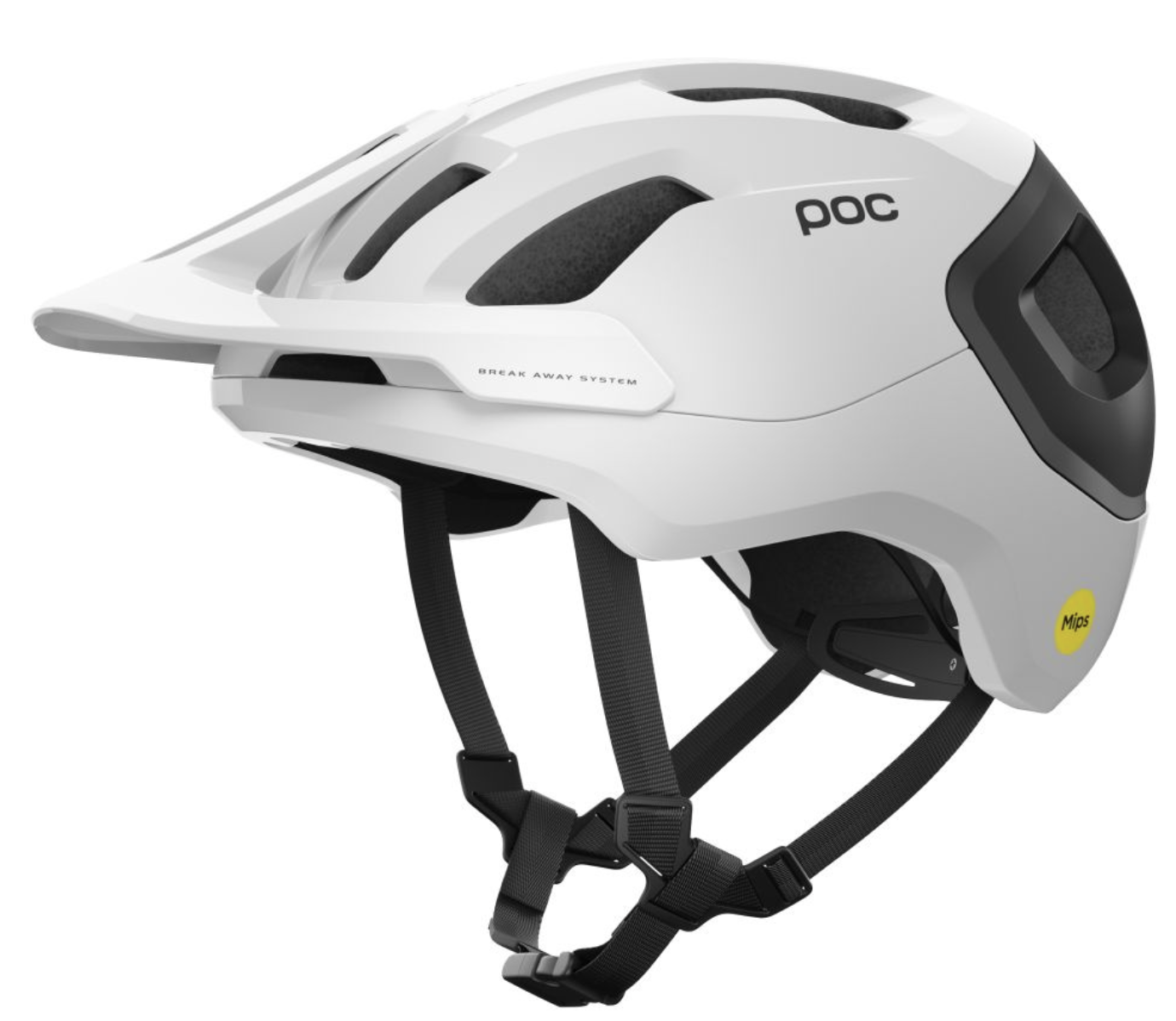POC AXION RACE MIPS LARGE HYDROGEN WHITE/URANIUM BLACK PC107438347LRG1 image