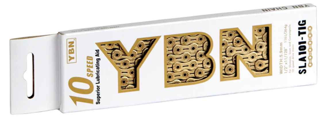 YBN Chain SLA101 TI Gold 10Speed X50 image
