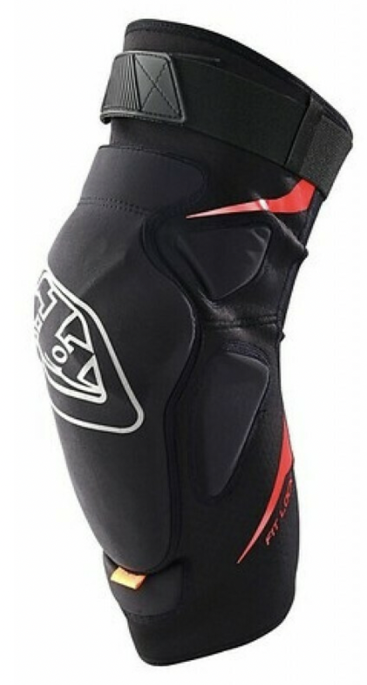 TROY LEE DESIGN RAID KNEE GUARD BLACK MD/LG 591003004 image