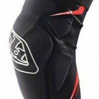 TROY LEE DESIGN RAID KNEE GUARD BLACK MD/LG 591003004 image