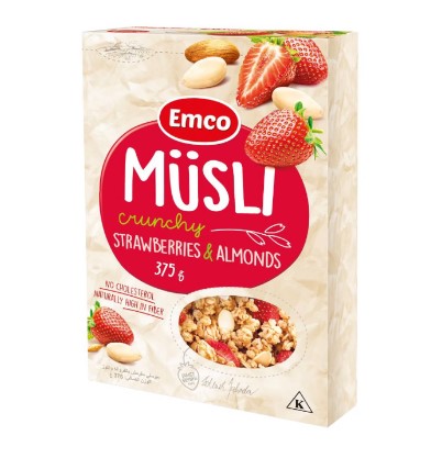 Musli strawberry and almond image