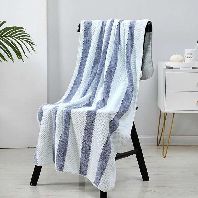 Premium Cotton Bath Towel BIG SIZE Water Absorbent and Quick Drying for Adults Unisex 140x70cm image