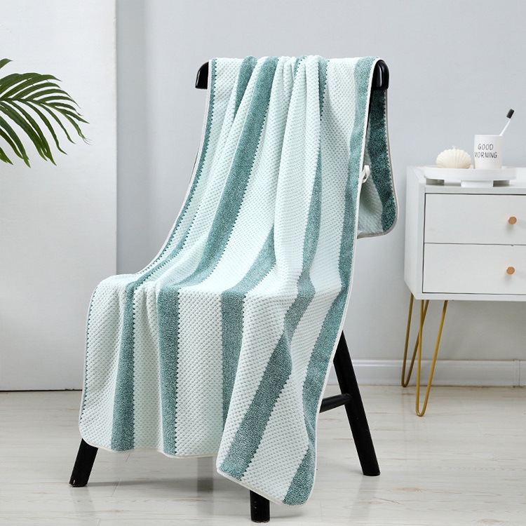 Premium Cotton Bath Towel BIG SIZE Water Absorbent and Quick Drying for Adults Unisex 140x70cm image