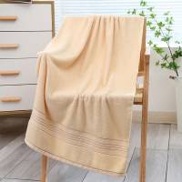 Premium Cotton Bath Towel BIG SIZE Water Absorbent and Quick Drying for Adults Unisex 140x70cm image