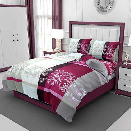 Sleep Essentials Printed Bedsheet DF024 image