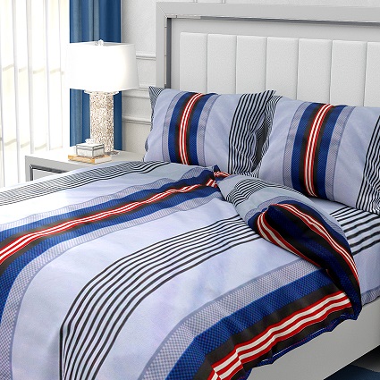 Sleep Essentials Printed Bedsheet DF2070 image