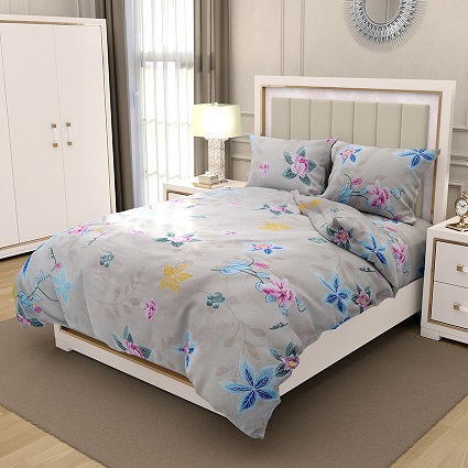 Sleep Essentials Printed Bedsheet DF097 image