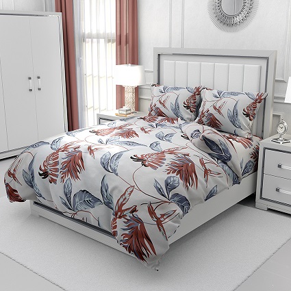 Sleep Essentials Printed Bedsheet DF117 image