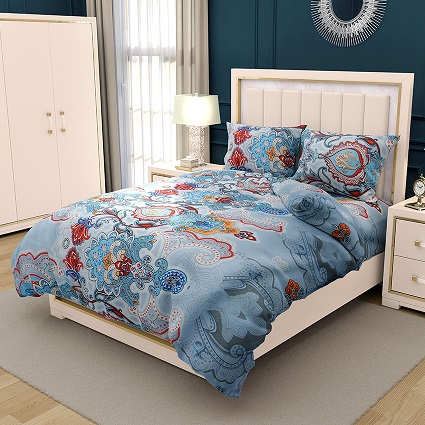 Sleep Essentials Printed Bedsheet DF120 image