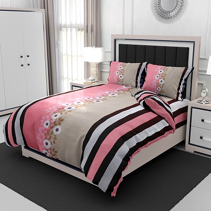 Sleep Essentials Printed Bedsheet DF127 image