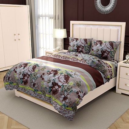 Sleep Essentials Printed Bedsheet image